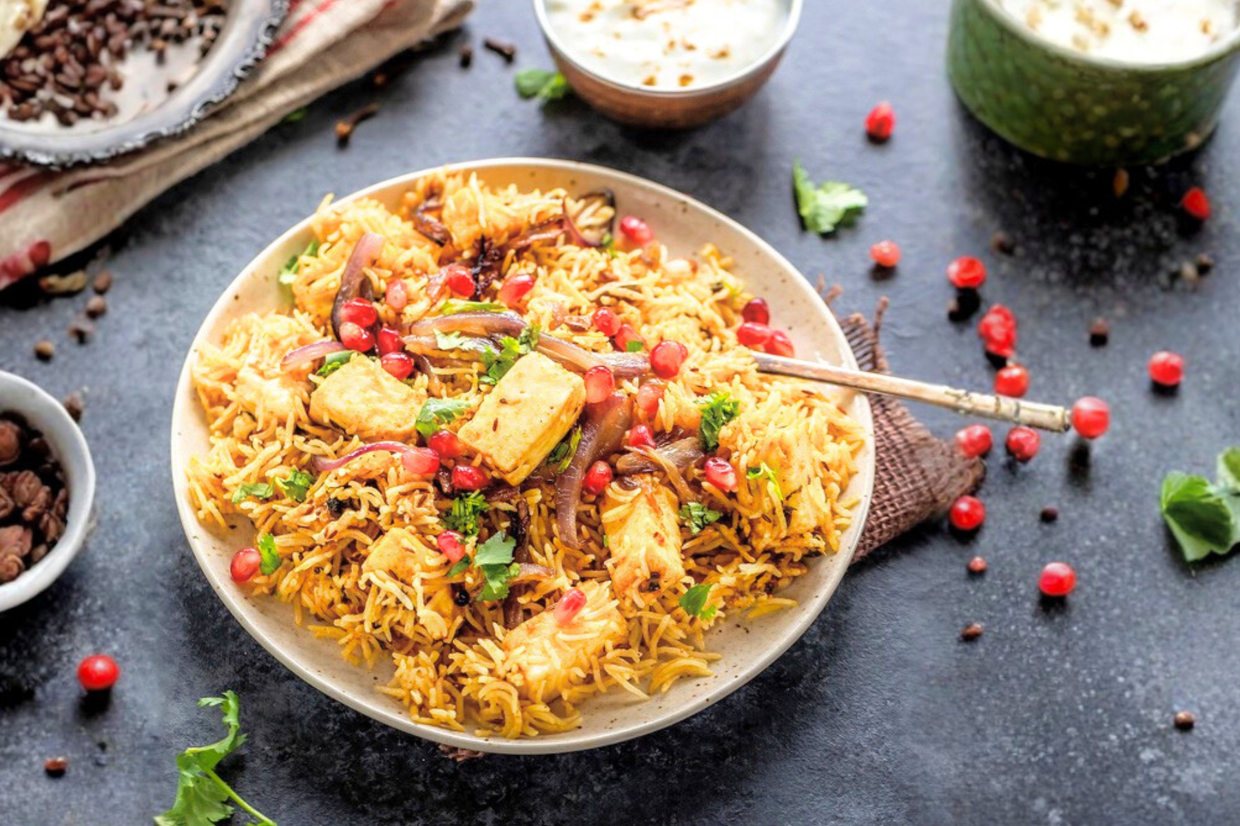 Veg Panner biryani